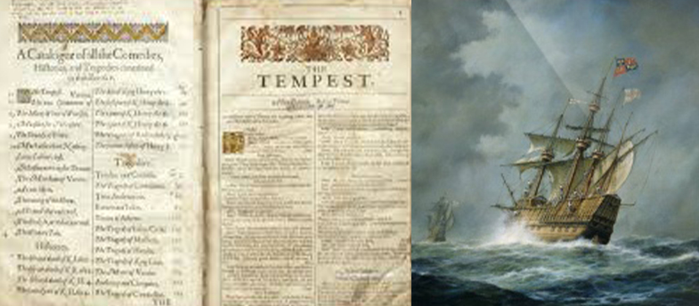 Tudor MaryRose Ship & The Tempest by William Shakespeare